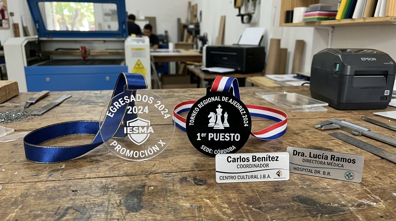 Medallas y Gafetes Identificatorios